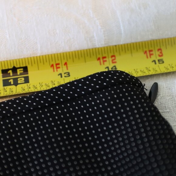 Kasper Black and white dotted two piece suit 8 petite Jacket and Midi Skirt - Picture 14 of 16